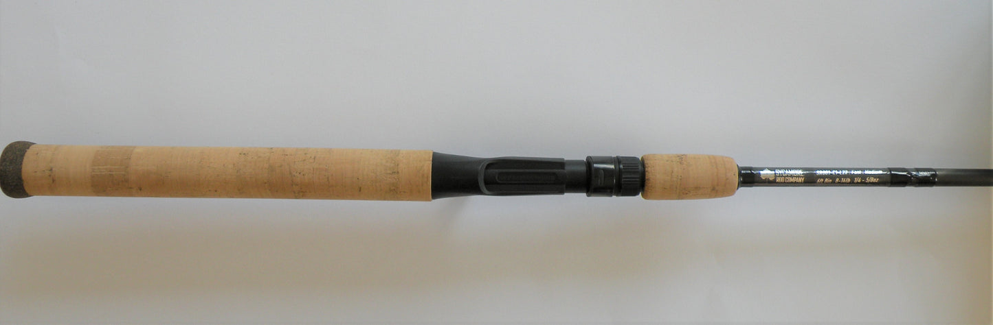 6'8" One Piece Casting Rod: SR001-C1-L22