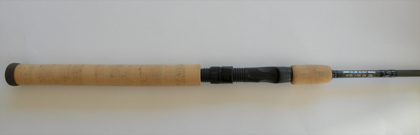 6'10" One Piece Spinning Rod: SR002-S1-J22