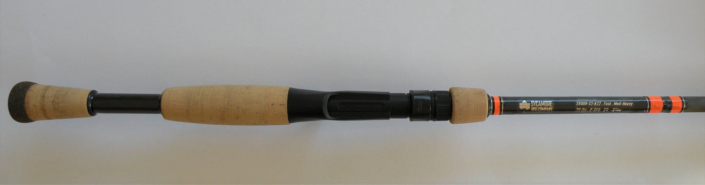 7' One Piece Casting Rod: SR008-C1-K22